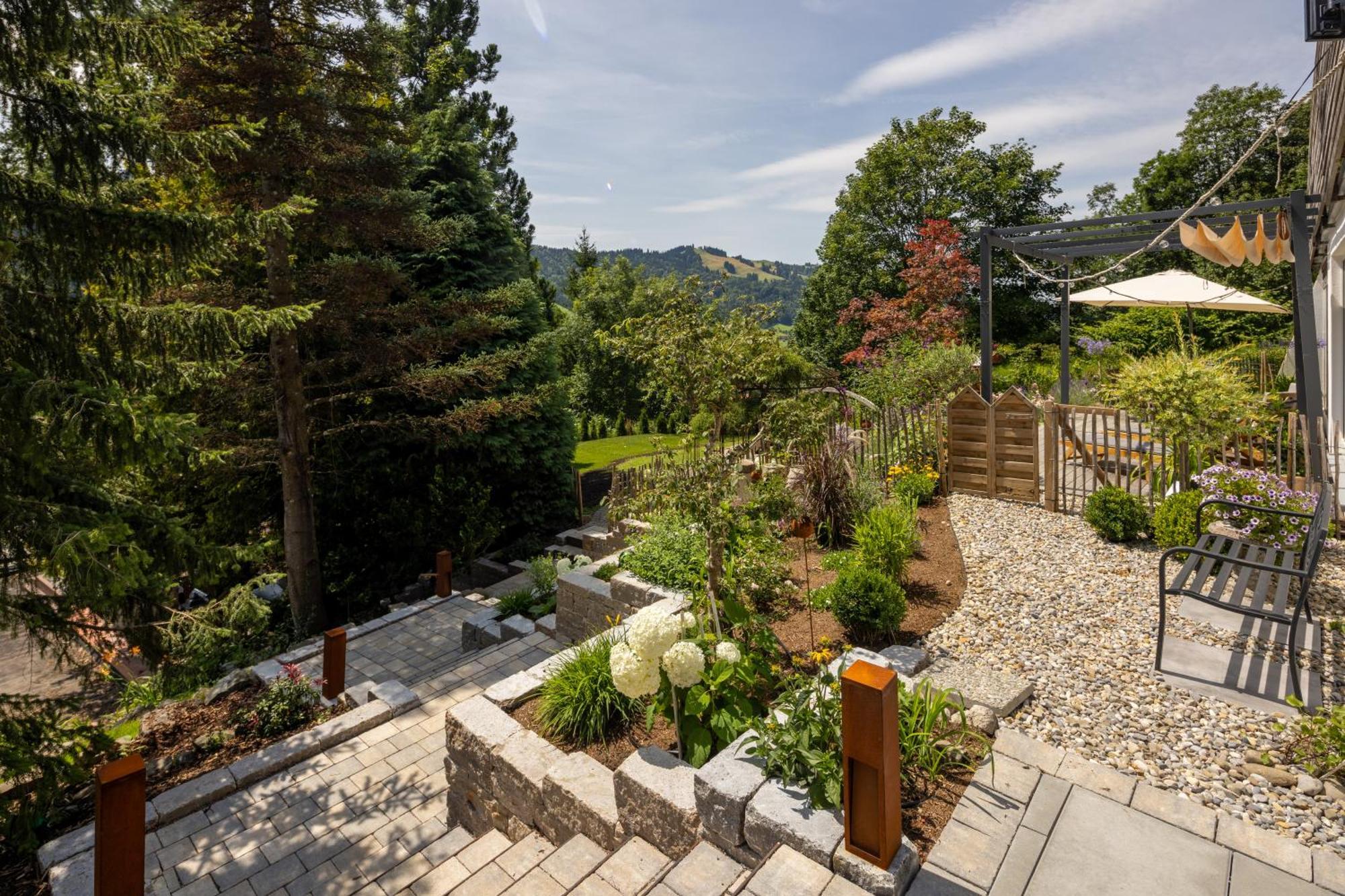 Wald Lounge Villa Oberstaufen Exterior photo